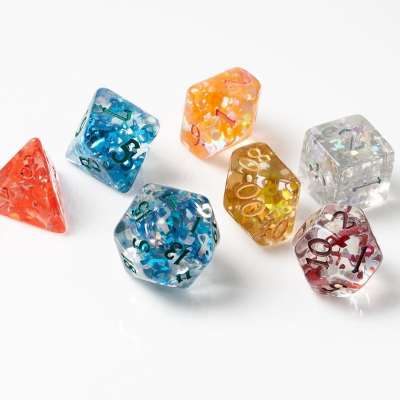 Cancer Awareness Dice Set - Picture 2 of 2